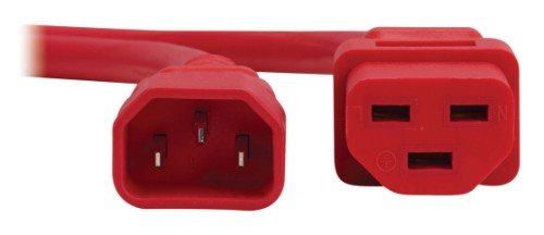 Eaton P037-005-ARD power cable Red 59.1" (1.5 m) C14 coupler C21 coupler