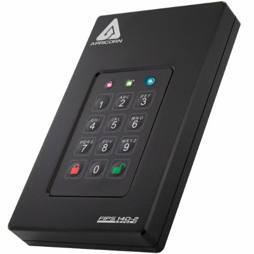 Apricorn AFL3-S1TB external solid state drive 1 TB Black