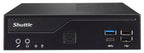 Shuttle DH610S PC/workstation barebone Slim PC Black Intel H610