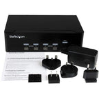 StarTech.com SV431DVGAU2A KVM switch Black