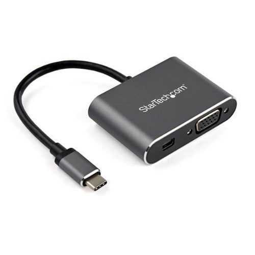 StarTech.com CDP2MDPVGA USB graphics adapter 3840 x 2160 pixels Gray