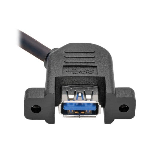 Tripp Lite U324-001-APM USB cable USB 3.2 Gen 1 (3.1 Gen 1) 11.8" (0.3 m) USB A 5 Gbit/s Black, Blue