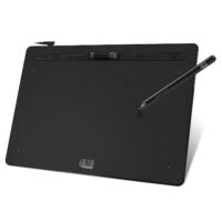 Adesso CyberTablet K12 graphic tablet Black 5080 lpi 12 x 6.8" (304.8 x 172.7 mm) USB