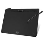 Adesso CyberTablet K12 graphic tablet Black 5080 lpi 12 x 6.8" (304.8 x 172.7 mm) USB