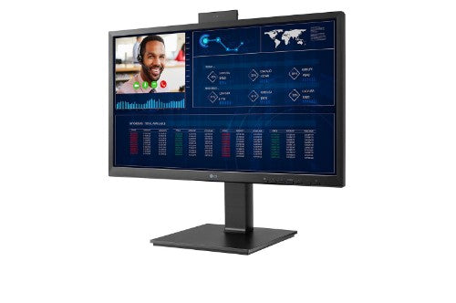 LG 24CQ651W-BP All-in-One PC/workstation Intel® Pentium® N6005 23.8" 1920 x 1080 pixels 8 GB DDR4-SDRAM 256 GB SSD Windows 10 IoT Enterprise Wi-Fi 6 (802.11ax) Black