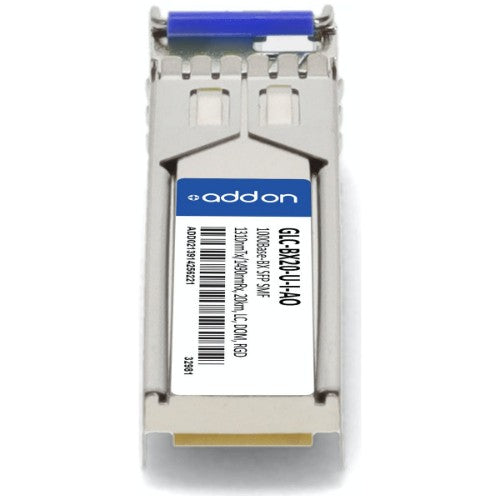 AddOn Networks GLC-BX20-U-I-AO network transceiver module Fiber optic 1000 Mbit/s SFP