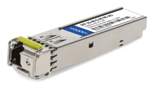 AddOn Networks SFP-1G-BX-D-40-N5-AO network transceiver module Fiber optic 1000 Mbit/s