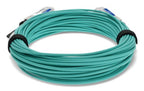 AddOn Networks ADD-QCIQIN-AOC50M InfiniBand/fibre optic cable 1968.5" (50 m) QSFP+ AOC Aqua color, Stainless steel