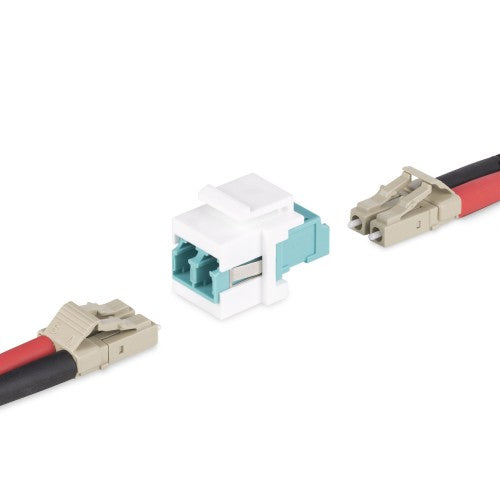 StarTech.com DMFKSLCLCCOUPLER fiber optic adapter LC 1 pc(s) White