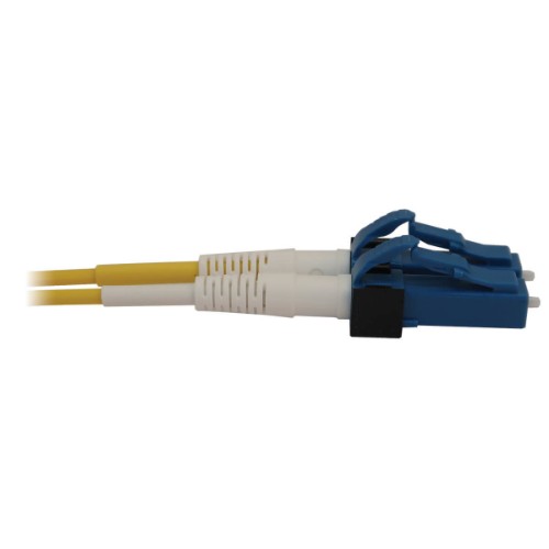 Tripp Lite N370X-10M InfiniBand/fibre optic cable 393.7" (10 m) LC OFNR Blue, Yellow