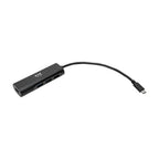 Tripp Lite U460-004-4AB interface hub USB 3.2 Gen 2 (3.1 Gen 2) Type-C 5000 Mbit/s Black