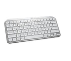 Logitech 920-010473 keyboard Universal RF Wireless + Bluetooth QWERTY US English Aluminum, White