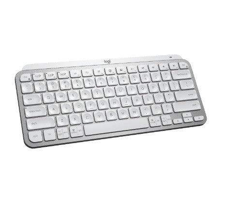 Logitech 920-010473 keyboard Universal RF Wireless + Bluetooth QWERTY US English Aluminum, White