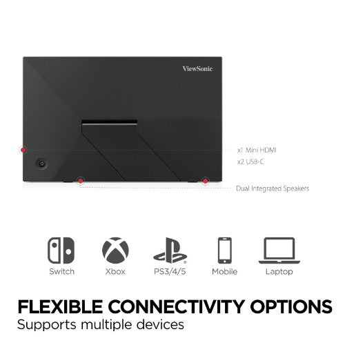 Viewsonic VA VA1653 computer monitor 15.6" 1920 x 1080 pixels Full HD LED Black