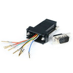 StarTech.com GC98MF cable gender changer DB-9 RJ-45 Black