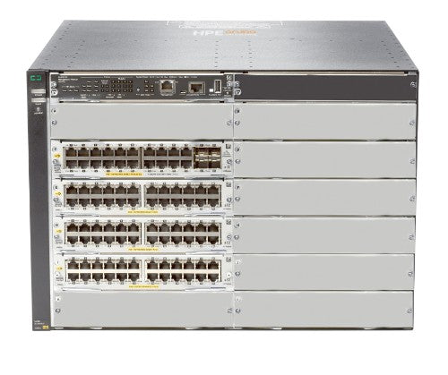 HPE Aruba Networking 5412R 92GT PoE+ and 4 port SFP+ (No PSU) v3 zl2 Switch