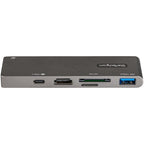 StarTech.com DKT30CMHSDPD laptop dock/port replicator Docking USB 3.2 Gen 1 (3.1 Gen 1) Type-C Black, Gray