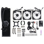 Cooler Master MasterLiquid 360 ATMOS Processor Liquid cooling kit 4.72" (12 cm) Black