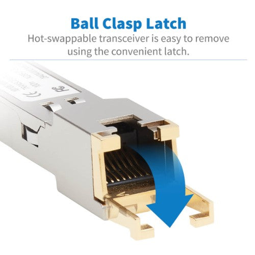 Tripp Lite N286-01GLC-TE network transceiver module Copper 1000 Mbit/s SFP