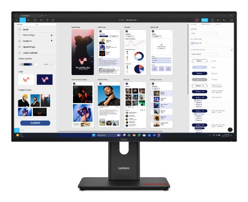 Lenovo ThinkVision T32UD-40 computer monitor 31.5" 3840 x 2160 pixels 4K Ultra HD LED Black