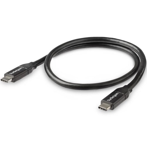 StarTech.com USB2C5C50CM USB cable USB 2.0 19.7" (0.5 m) USB C 0.48 Gbit/s 100 W Black