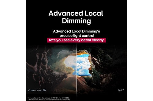 LG 86QNED82AUA TV 86" 4K Ultra HD Smart TV Wi-Fi Black