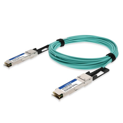 AddOn Networks ADD-QARQPA-AOC3M InfiniBand/fibre optic cable 118.1" (3 m) QSFP+ Active DAC Aqua color