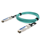 AddOn Networks ADD-QARQPA-AOC3M InfiniBand/fibre optic cable 118.1" (3 m) QSFP+ Active DAC Aqua color