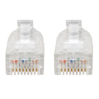 Tripp Lite N201-S8N-BK networking cable Black 7.87" (0.2 m) Cat6 U/UTP (UTP)