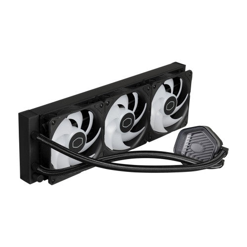 Cooler Master MasterLiquid 360 ATMOS Processor Liquid cooling kit 4.72" (12 cm) Black