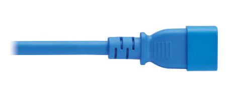 Eaton P037-005-ABL power cable Blue 23.6" (0.6 m) C14 coupler C21 coupler