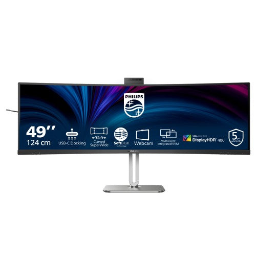 Philips 49B2U6900CH/75 computer monitor 48.8" 5120 x 1440 pixels Dual QHD LCD Black