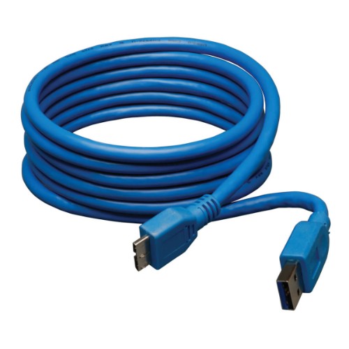 Tripp Lite U326-006 USB cable USB 3.2 Gen 1 (3.1 Gen 1) 72" (1.83 m) USB A Micro-USB B 5 Gbit/s Blue