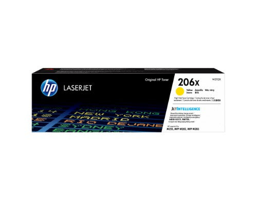 HP 206X High Yield Yellow Original LaserJet Toner Cartridge
