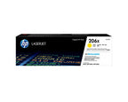 HP 206X High Yield Yellow Original LaserJet Toner Cartridge