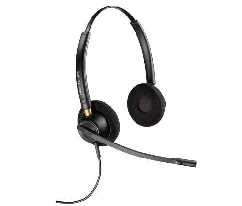 HP Poly EncorePro 520 with Quick Disconnect Binaural Headset TAA