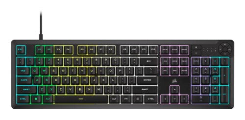 Corsair K55 CORE RGB keyboard Gaming USB QWERTY US English Black