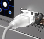 Ubiquiti UACC-Cable-Patch-EL-5M-W networking cable Translucent, White 196.9" (5 m) Cat6