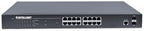 Intellinet 561341 network switch Managed L2+ Gigabit Ethernet (10/100/1000) Power over Ethernet (PoE) 1U Black