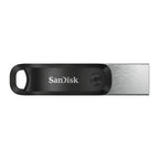 SanDisk SDIX60N-128G-AN6NE USB flash drive 128 GB USB Type-A / Lightning 3.2 Gen 1 (3.1 Gen 1) Black, Silver
