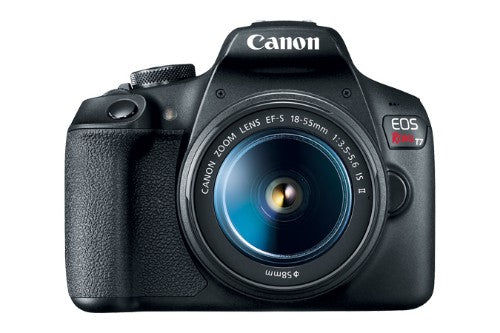 Canon EOS Rebel T7 EF-S 18-55mm IS II Kit SLR Camera Kit 24.1 MP CMOS 6000 x 4000 pixels Black