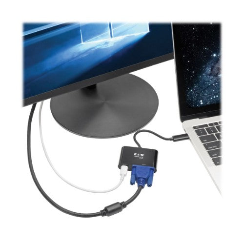 Tripp Lite U444-06N-VB-C USB graphics adapter 1920 x 1080 pixels Black