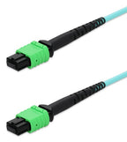 AddOn Networks ADD-AMPOAMPO-1M5OM4LZ InfiniBand/fibre optic cable 39.4" (1 m) MPO LOMM Aqua color
