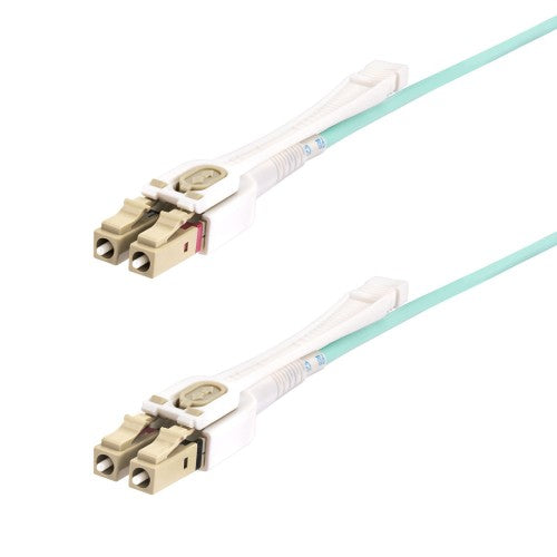 StarTech.com 450FBLCLC10PP InfiniBand/fibre optic cable 393.7" (10 m) LC LOMM Aqua color