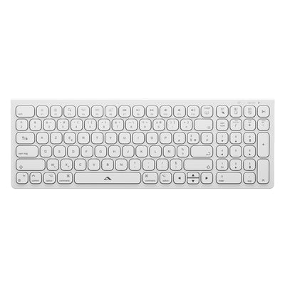 ALOGIC ASKBT2MCWH keyboard Mouse included Home/Office Bluetooth QWERTY English White