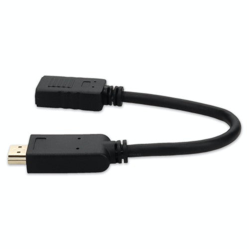 AddOn Networks HDMI2DISPLAYPORT video cable adapter 7.87" (0.2 m) HDMI Type A (Standard) DisplayPort Black