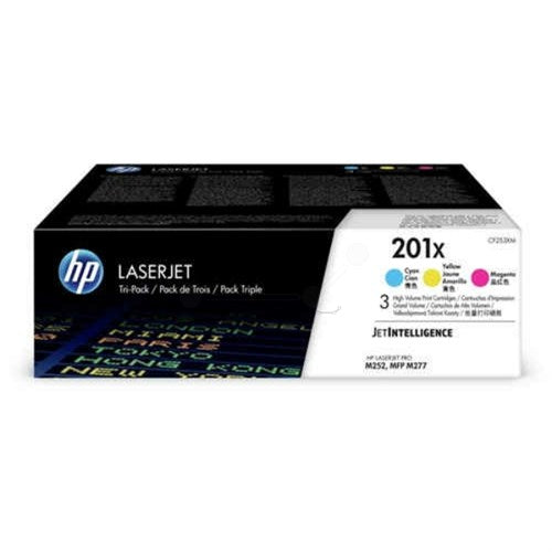 CF253XM (201X) Toner MultiPack, 2.3K pages, Pack qty 3