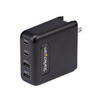 StarTech.com 2210GN-WALL-CHARGER mobile device charger Universal Black AC Fast charging Indoor