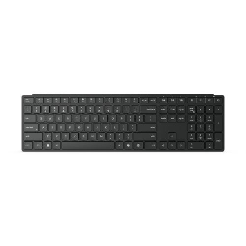 Lenovo Wireless Multi-Mode Pro 6000 keyboard Home/Office RF Wireless + Bluetooth QWERTY US English Black
