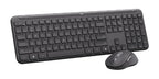 Logitech Signature Slim Combo MK955 for Business | Copilot Edition keyboard Mouse included Office RF Wireless + Bluetooth QWERTY English Graphite